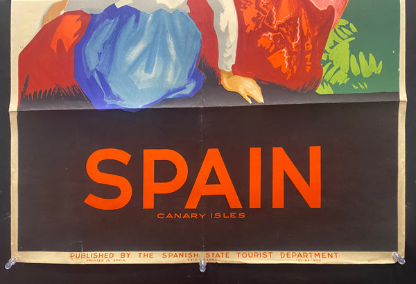 c.1939 Spain Travel Canary Isles Josep Morell Marcias