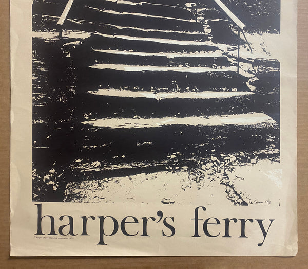 1972 Harpers Ferry Historical Association Stone Steps National Park