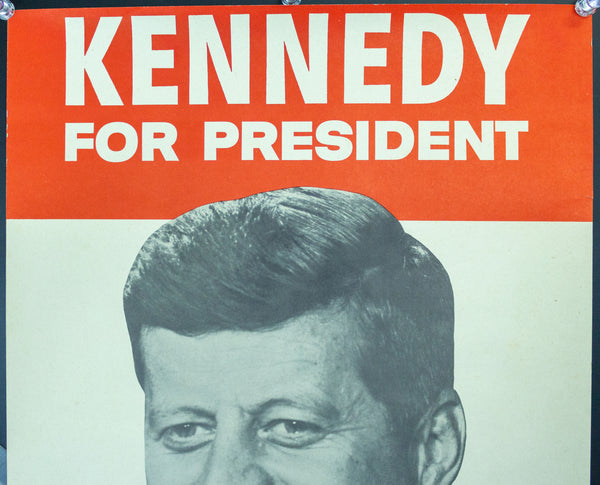 1960 Kennedy For President Johnson For Vice President Leadership For The 60’s Pair