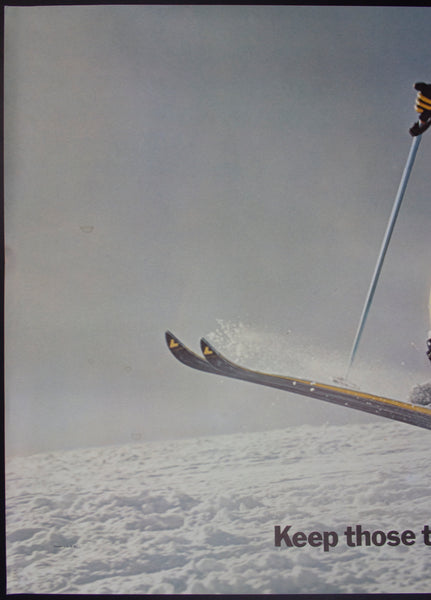1972 Lange Ski Boots Keep Those Tips Ups Skiing