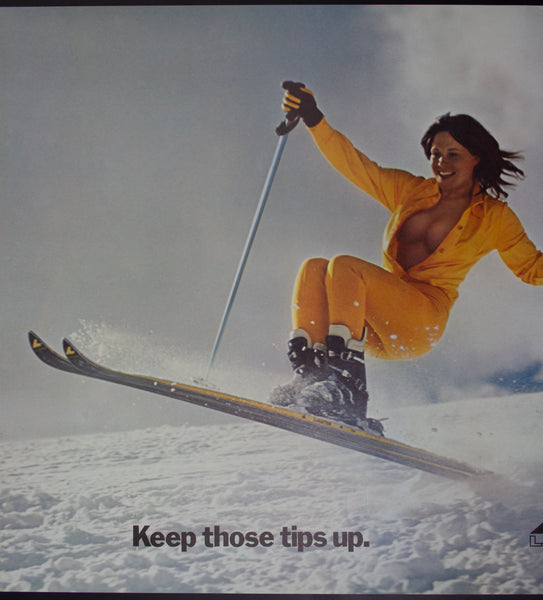1972 Lange Ski Boots Keep Those Tips Ups Skiing