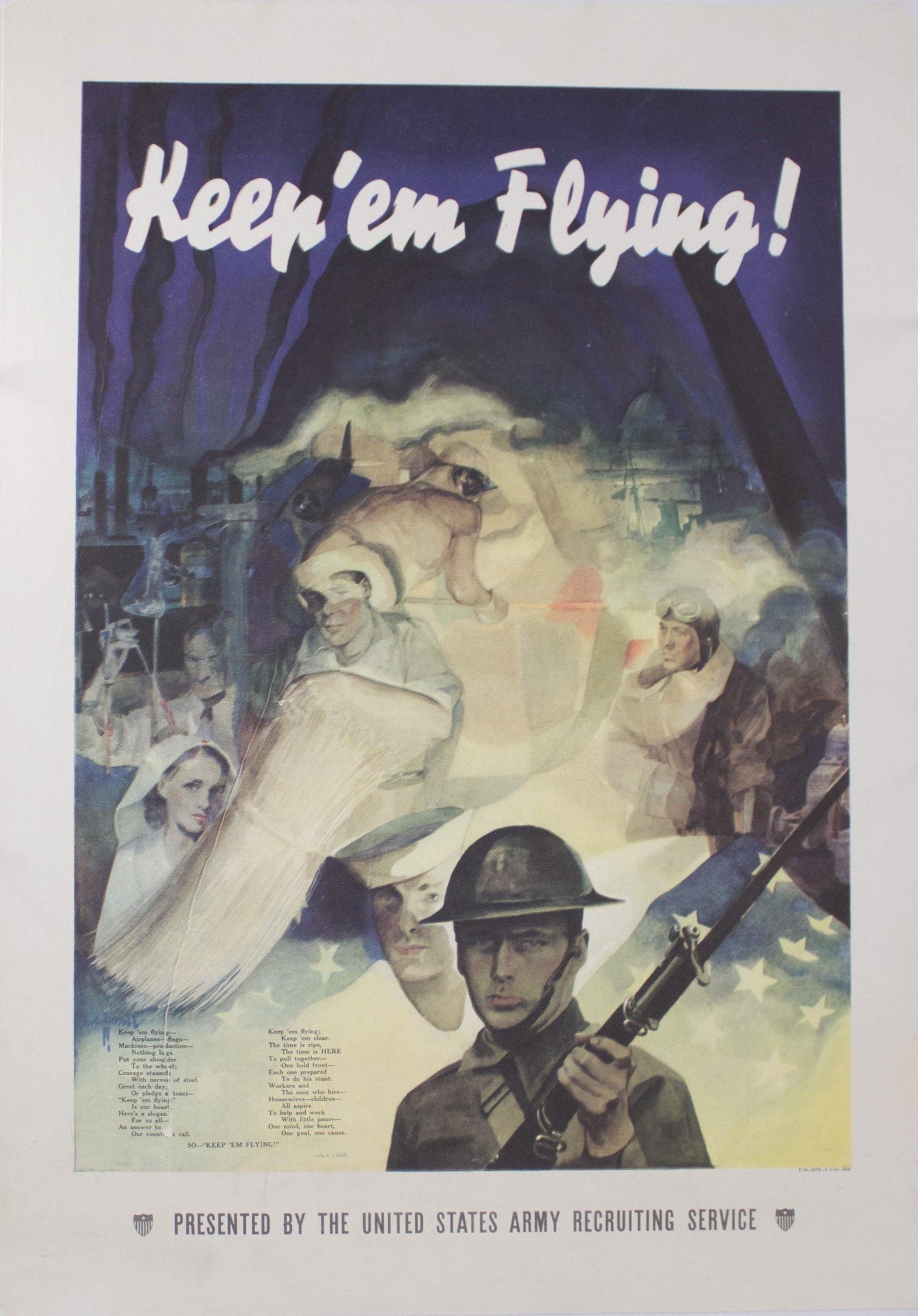 1941 Keep 'em Flying - Golden Age Posters