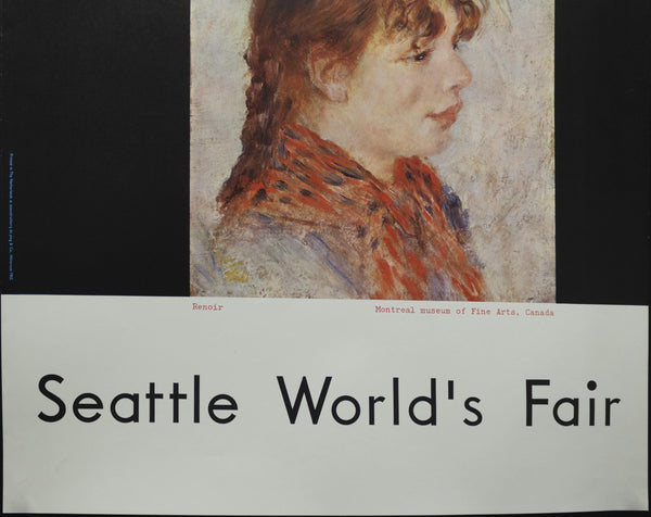 1962 Masterpieces of Art Seattle World’s Fair Century 21 Exposition Renoir - Golden Age Posters