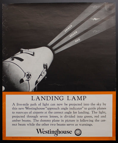 1945 Westinghouse Approach Angle Indicator Aircraft Landing System